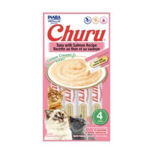 Churu Atún con Salmón - Snak húmedo para gatos