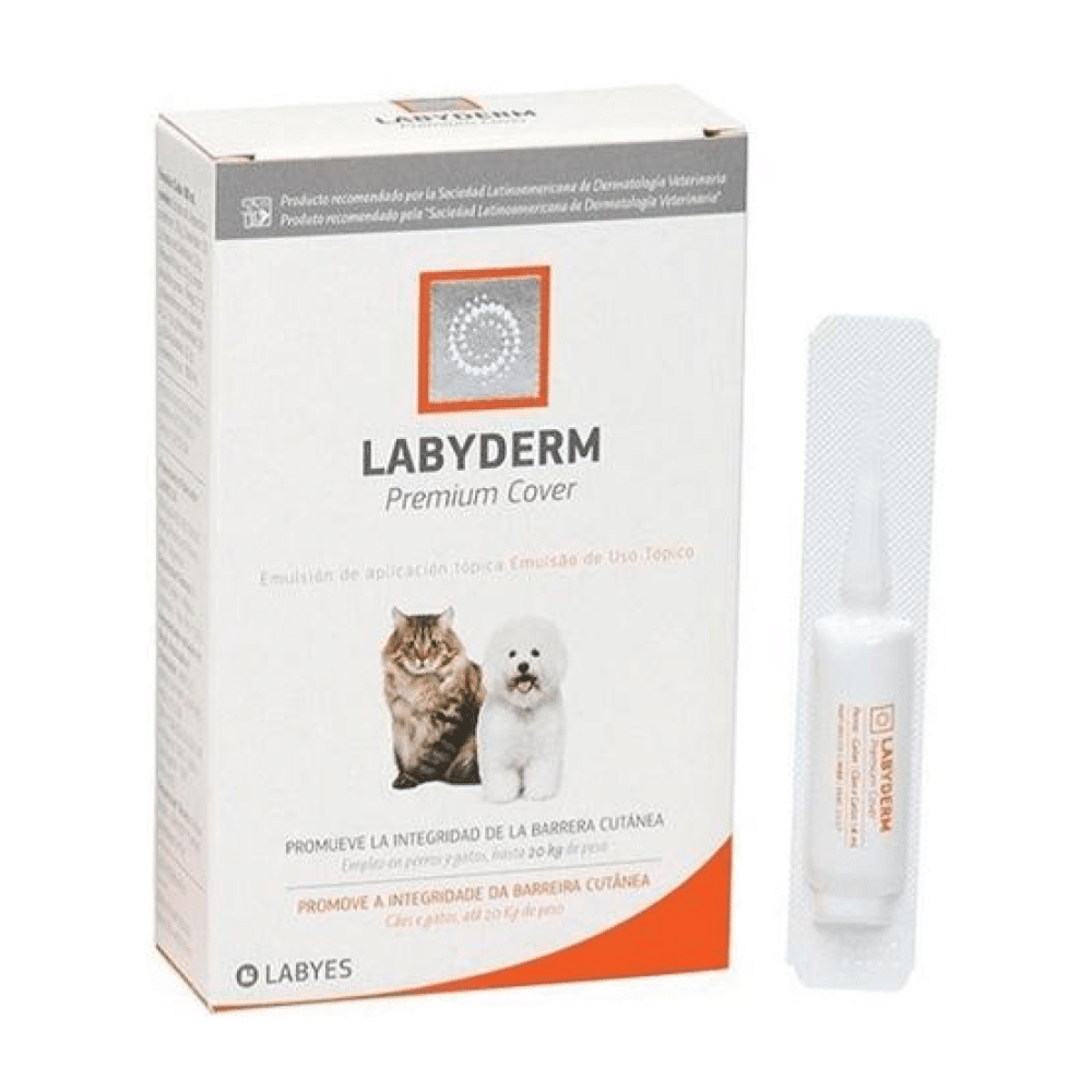 Labyderm Premium Cover - Ampoya Regeneradora x 2 ml. (20 kg.)