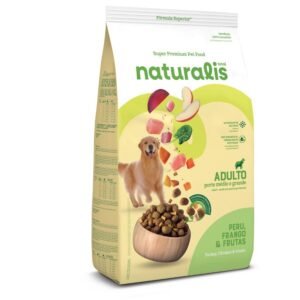 Naturalis Adulto - Pollo, Pavo y Frutas  x 12 kg.