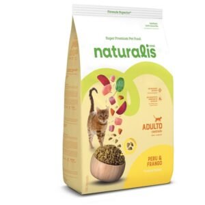 Naturalis Gato Adulto Castrado - Pollo, Pavo y Frutas x 1.5 kg.