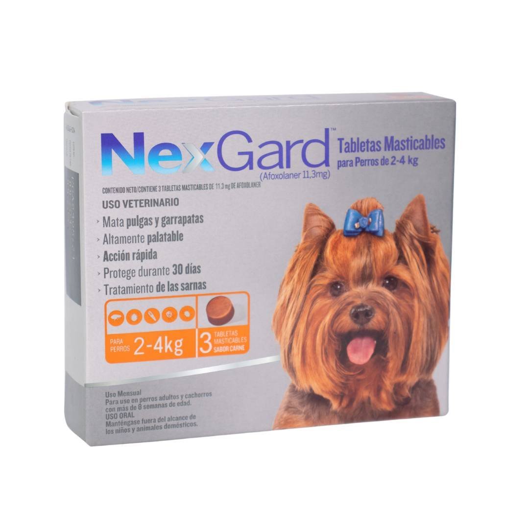 Nexgard 2 a 4 kg. (11.3 mg.) x1 tableta