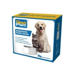 Claws & Paws - Bebedero para perros y gatos de 1 litro